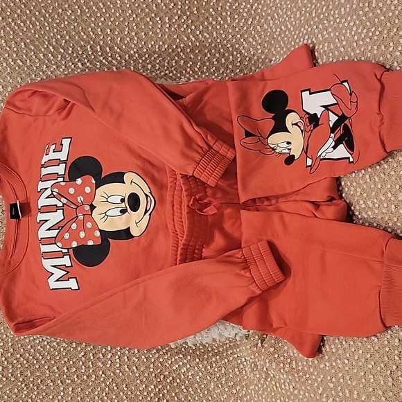 Disney Other - Minnie Mouse Sweatsuit